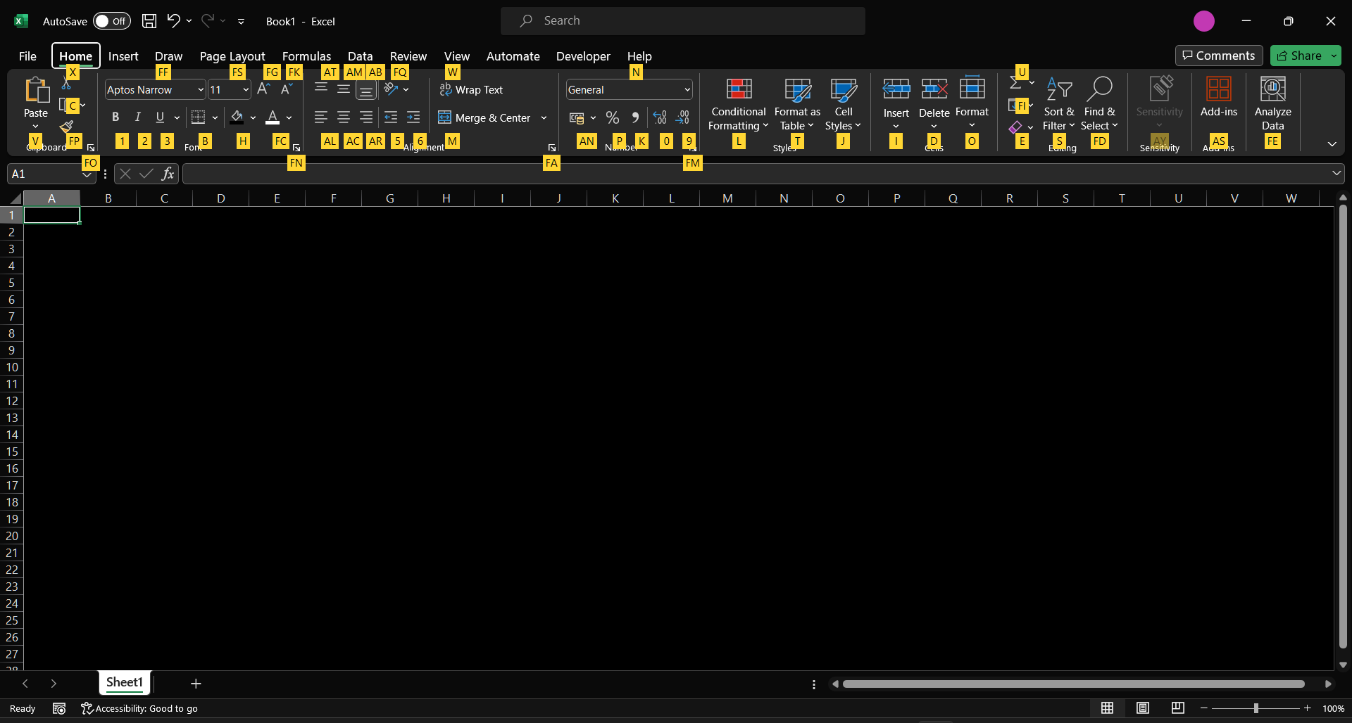 ALT Navigation in Office suite. "alt navigation in office suite"